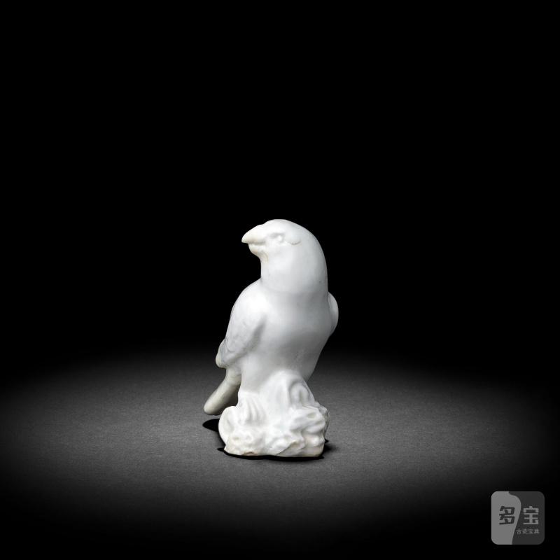 A rare Chelsea white model of a bird, circa 1749-52 - 图3